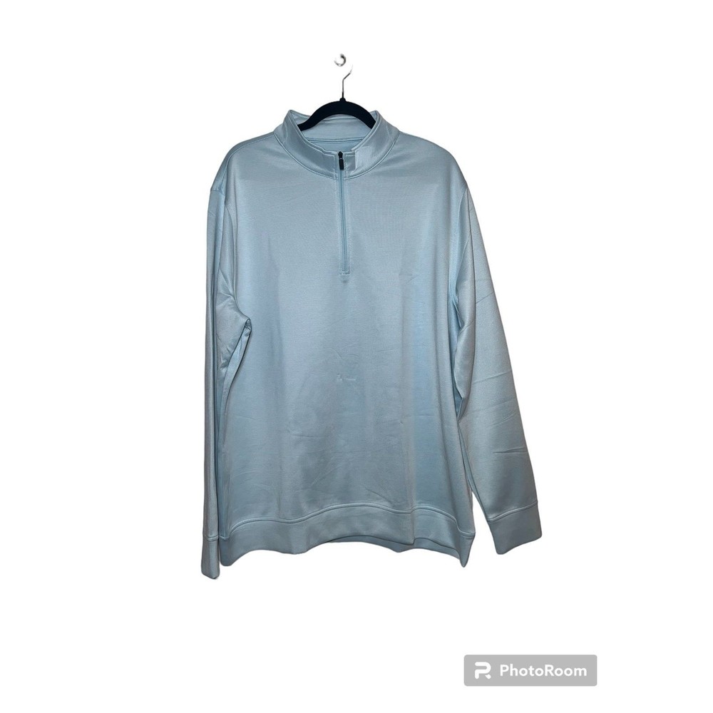 Hickey Freeman Men’s Quarter Zip Stretch Moisture Wicking Pullover XL